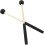 8 Inch Wood Percussion Mallets with Rubber Head 1