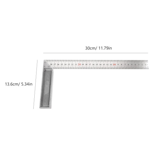 Carpenter Square Machinist Ruler Woodworking Measuring Ruler Construction Ruler 1