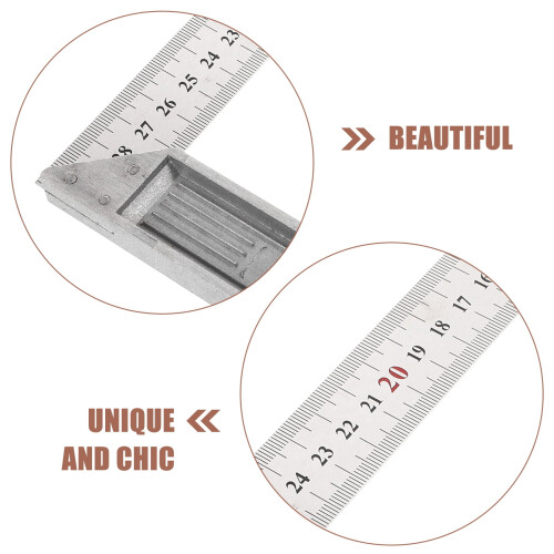 Carpenter Square Machinist Ruler Woodworking Measuring Ruler Construction Ruler 2