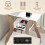 Arc End Table with Charging Station White 3-Tier 3