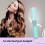 HIBIBUD Μίνι βούρτσα για μπούκλες για κοντά μαλλιά – Αντιεγκαύματα, Κεραμική, 4