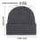 Satingefütterte Damenmütze, gestrickte satingefütterte Wintermütze für Damen, seidengefütterte Mütze, warme Mütze, grün 3