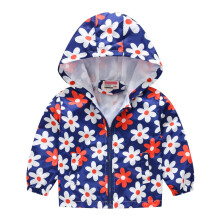 Manteaux d'hiver à capuche pour bébés garçons et filles, légers et imprimés, avec fermeture éclair et capuche, pour enfants de 3 à 4 ans.