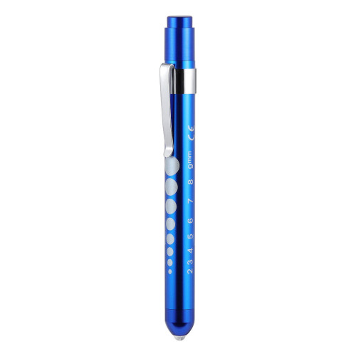 Pen Light Pen-Shaped Design Penlight Convenient And Portable Pen Light Flashlight Blue
