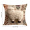 Housse de coussin lapin, thème Pâques, lavable avec fermeture éclair, 45 x 45 cm 3