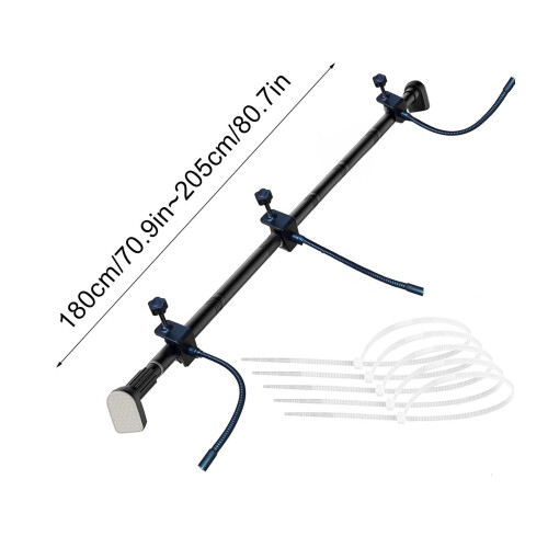Support de guirlande robuste et réglable pour porte d'entrée 2