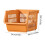 Stackable Storage Baskets with Wheels and Drainage 3-Piece 4
