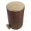 OUNONA Step-On Plastic Trash Bin with Dual Lid, 13.2" 1