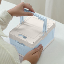 Boîte de rangement pliable en plastique 25 x 17,2 x 14,6 cm