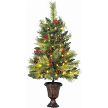 3ft Artificial Christmas Tree with 70 LED Lights, Pine