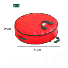 Sac de rangement rond pour couronne, tissu Oxford, 61/76/90 cm