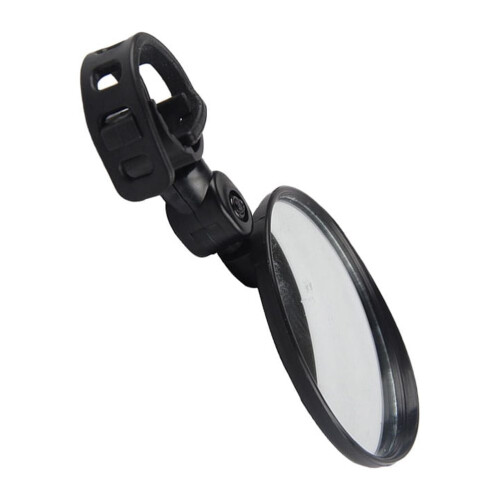 Tineasur2Pcs Ανθεκτικός καθρέφτης οπισθοπορείας για ποδήλατο, μαύρος, εύκολης