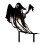 1 τεμάχιο Μεταλλική Πινακίδα Αυλής για το Halloween με Τρομακτικό Πρόσωπο Φαντάσματος 2