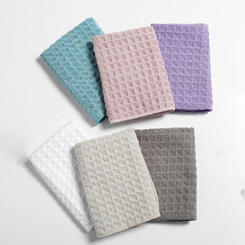 Keukendoeken van polyester met wafelstructuur, sneldrogend en absorberend, 30 x 30 cm 2