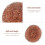 Copper Cleaning Pads Stainless Steel 8.5cm Non-Scratch 6