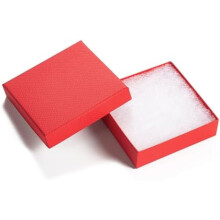 Boîtes cadeaux à bijoux Kraft 8,9 x 8,9 x 2,5 cm, paquet de 96