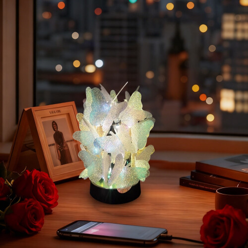 Butterfly Ambiance Lamp Battery-Powered Night Light 2