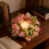 Artificial Hydrangea Candle Ring Wreath Rose Pink 4
