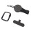 Cordão retrátil para celular com proteção contra roubo e quedas, ideal para trilhas e acampamentos. 5