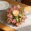 Artificial Hydrangea Candle Ring Wreath Rose Pink 2