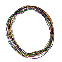 10 Pcs Beaded Body Chain Belly Decor Waist Beads for Women African Wild Miss