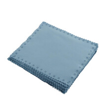 20 stuks zachte fluwelen reinigingsdoekjes voor brillen, schermreiniger en cameralensreiniger - blauw