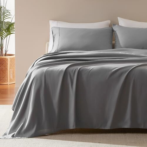 Mikrofaser-Bettwäscheset mit Prägung, 4-teilig, Queen-Size