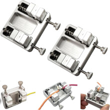 Pince de soudage robuste en aluminium avec mâchoire résistante à la température de 11 mm, pour la réparation et le soudage