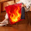 Oplaadbare verwarmingsdeken 60x80cm Fluweel Warm Lichaam 4