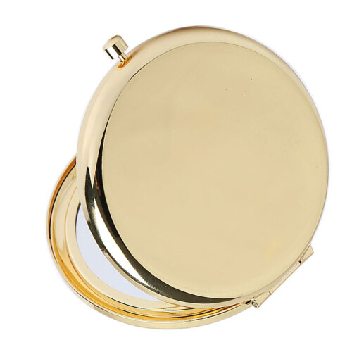 Compact spiegeltje, effen kleur, zakformaat 1