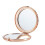 Compact spiegeltje, effen kleur, zakformaat 4