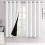 Light Grey Blackout Curtains with Black Liner, 2 Panels 1
