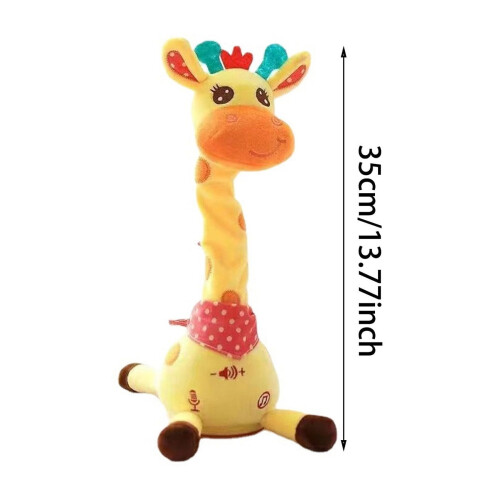 Interactief pratend giraffenspeelgoed – zingt, danst & 1