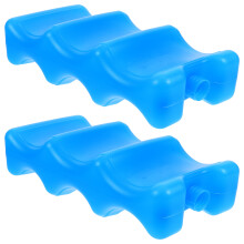 ACDANC 2 pcs Reusable Lunch Boxes Ice Packs Breastmilk Bottle Freezer Packs