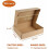Caixas de envio marrons de 12x9x3 polegadas (pacote com 20), com fecho de aba e aba, ideais para embalagens de pequenas empresas e envio de presentes. 2