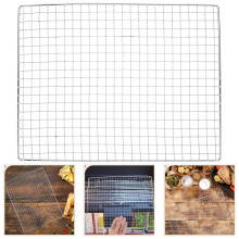 Grille de cuisson en métal Worgeous1Set pour barbecue sur plaque de cuisson, idéale pour les pique-niques et les barbecues.