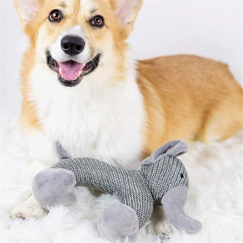 Squeaky Dog Chew Animals, 2026Νέοι Σύντροφοι Λινών για Σαφάρι, Ανθεκτικό Λινό Ύφασμα, για την 1