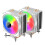 Aurgiarme 12CM CPU FAN Ανεμιστήρας ψύξης υπολογιστή Εύκολη εγκατάσταση 4 Heatpipes Αθόρυβη ψύξη 4