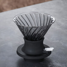 Filtre à café à immersion ACDANC avec interrupteur, filtre à café en verre V02Set