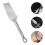 Spatulă de construcții cu cap plat argintiu, mâner ergonomic1 7