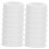50 Pcs Poster Tube End Plugs Multi-function Round Caps White 6