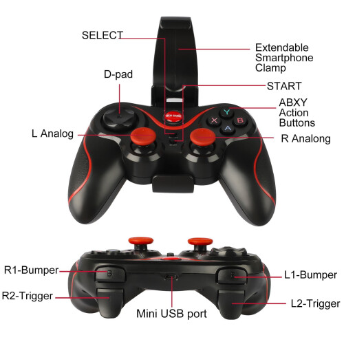 Mando inalámbrico Bluetooth EASTIN para tabletas y teléfonos inteligentes iOS/Android 1
