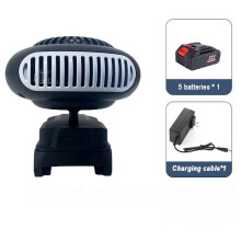 Lítium akkumulátoros fűtőberendezés, hordozható meleg levegős ventilátor elemekkel, USB töltési lehetőséggel a személyes fűtési