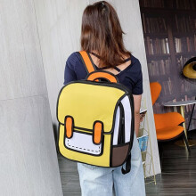 FAMTKT Backpack for School, Colorful Backpack Elementary Schools In the Beginning of the School Season Large Capacity Backpack for Primary Schools