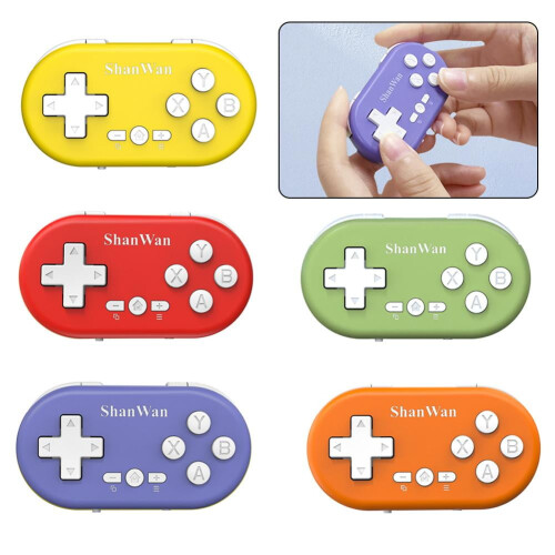 Mini trådløs spillkontroller for Android iOS Windows 1