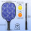 Σετ ρακέτες Pickleball με 2 μπάλες και τσάντα – Ρακέτες από fiberglass με λουλούδια, 4