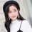 Wool Beret Hat for Women, One Size 4