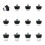 Advantage Metal Tipped Football Studs 1