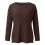 Damen-Herbstpullover mit langen Ärmeln, einfarbig blau 8