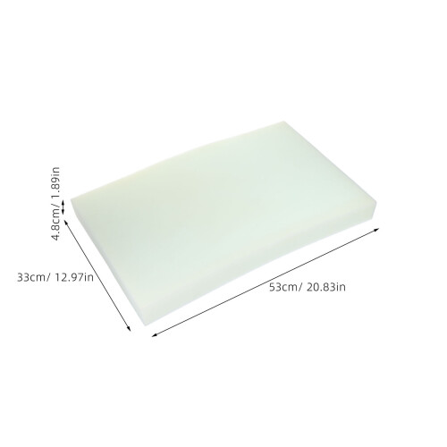 Cuttable DIY Upholstery Foam Product Decoration Sponge Interior White 1
